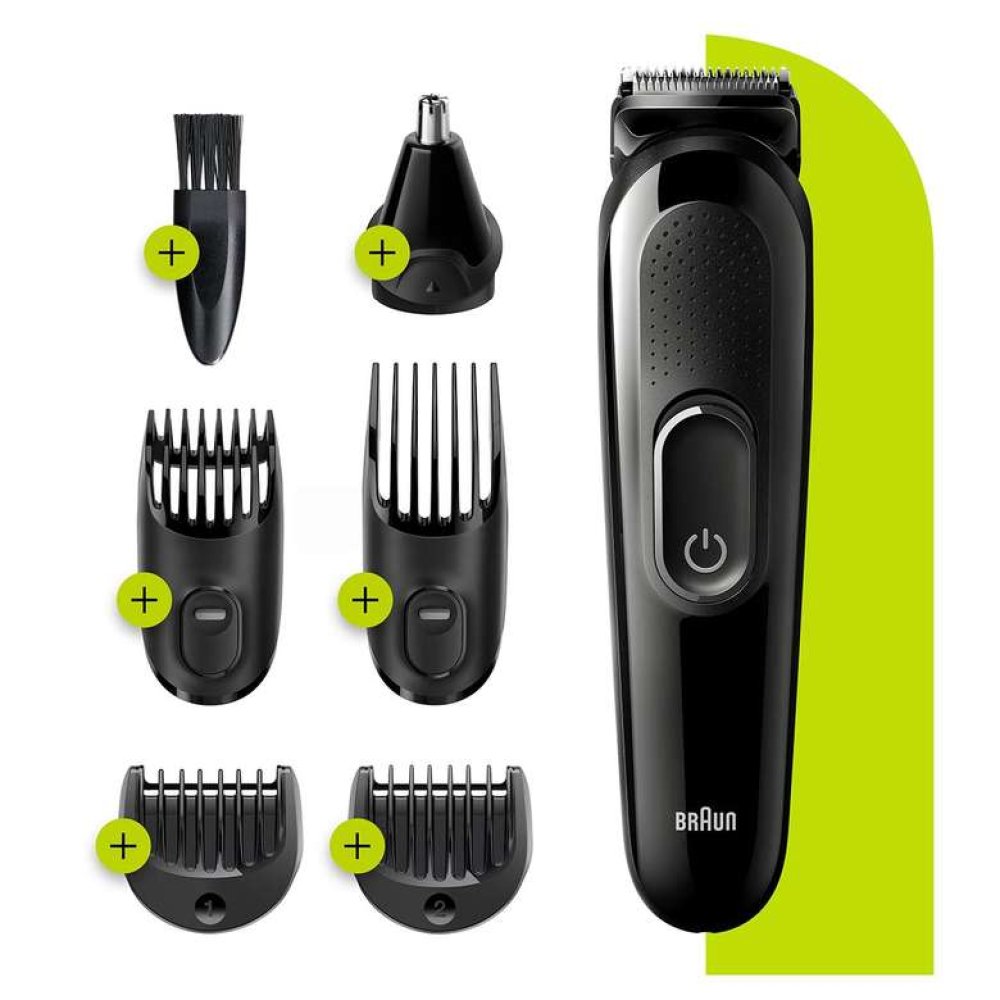 Braun MGK 3220 Rechargeable Male Grooming Kit 6in1