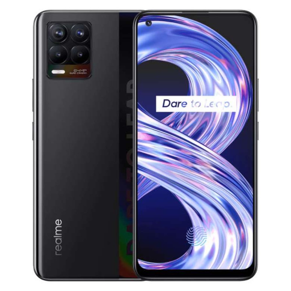 Oppo Realme 8 128GB 6GB Ram Mobile Phone Black
