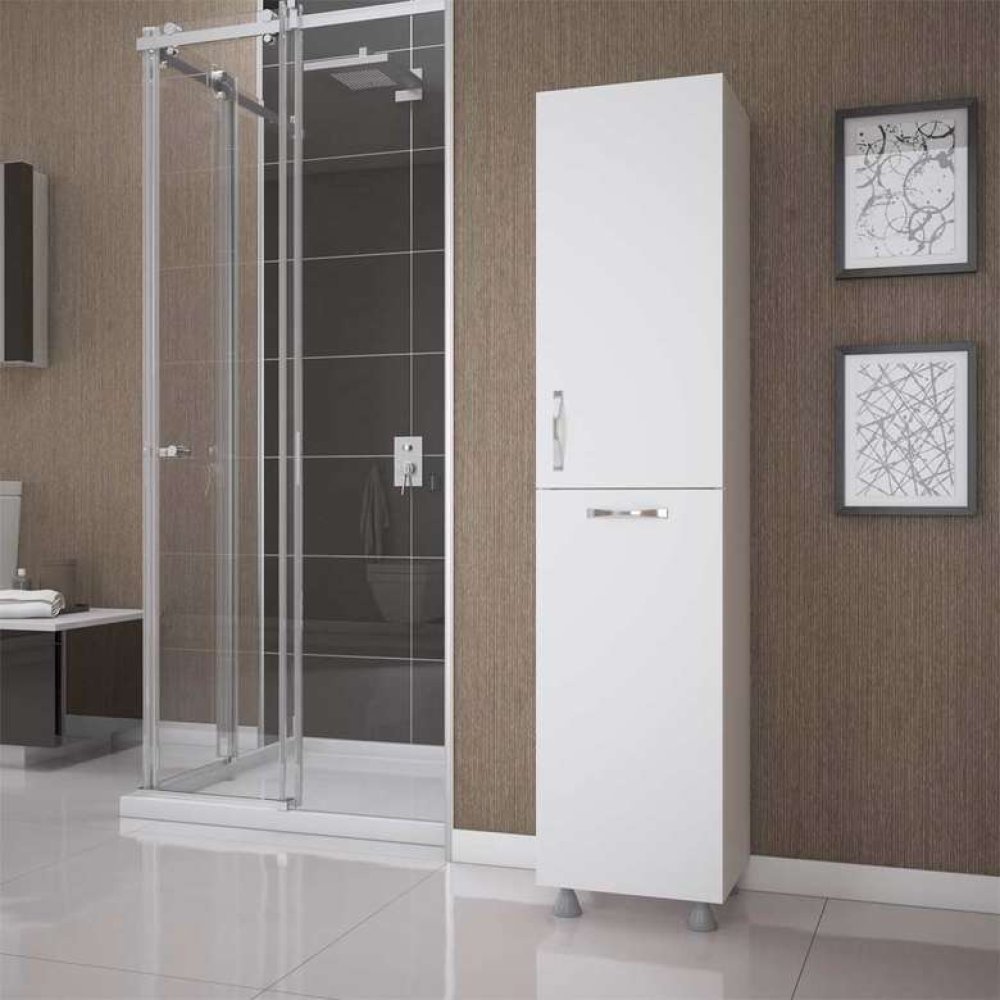 Marki Multi-Purpose Wardrobe with Laundry Basket and Shelf