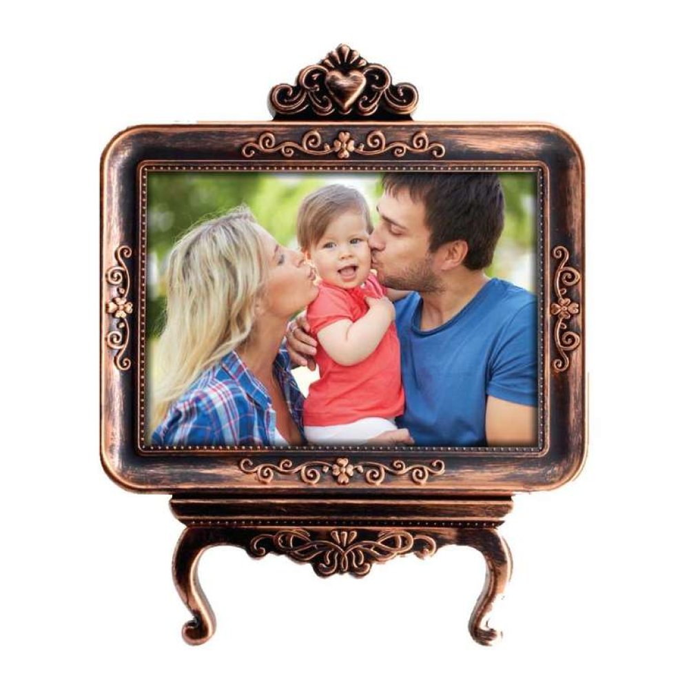 Easel Picture Frame 13x18 Cm - Copper