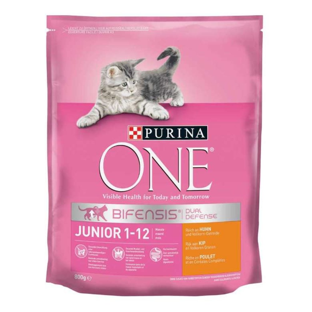 Purina One Junior 1-12 Months Chicken Cat Food 800 G