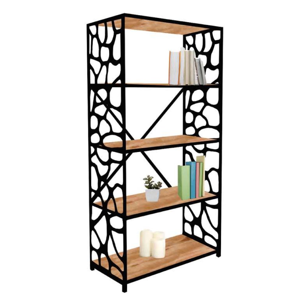 Decorative 5 Shelf Bookcase