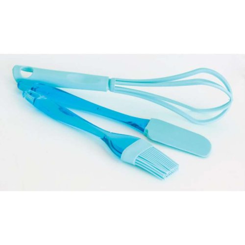 Dekotrend Storage Container 3x1.2 L Blue