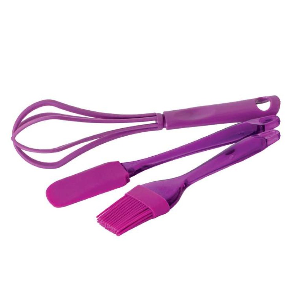 Dekotrend Storage Container 3x1.2 L Purple