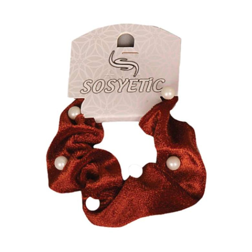 Velvet and Clasp Brown