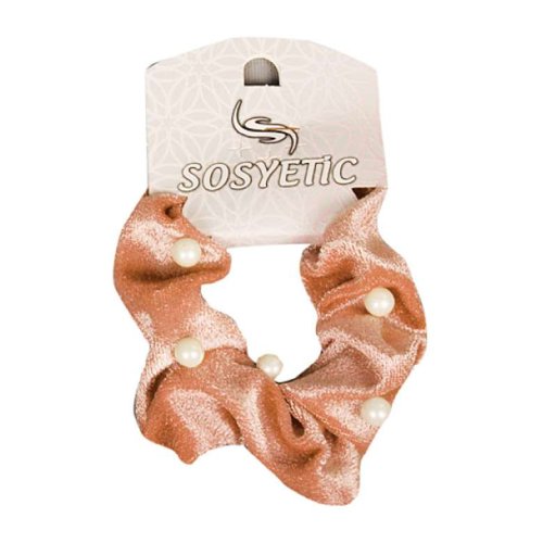 Velvet and Peg Buckle Shiny Salmon