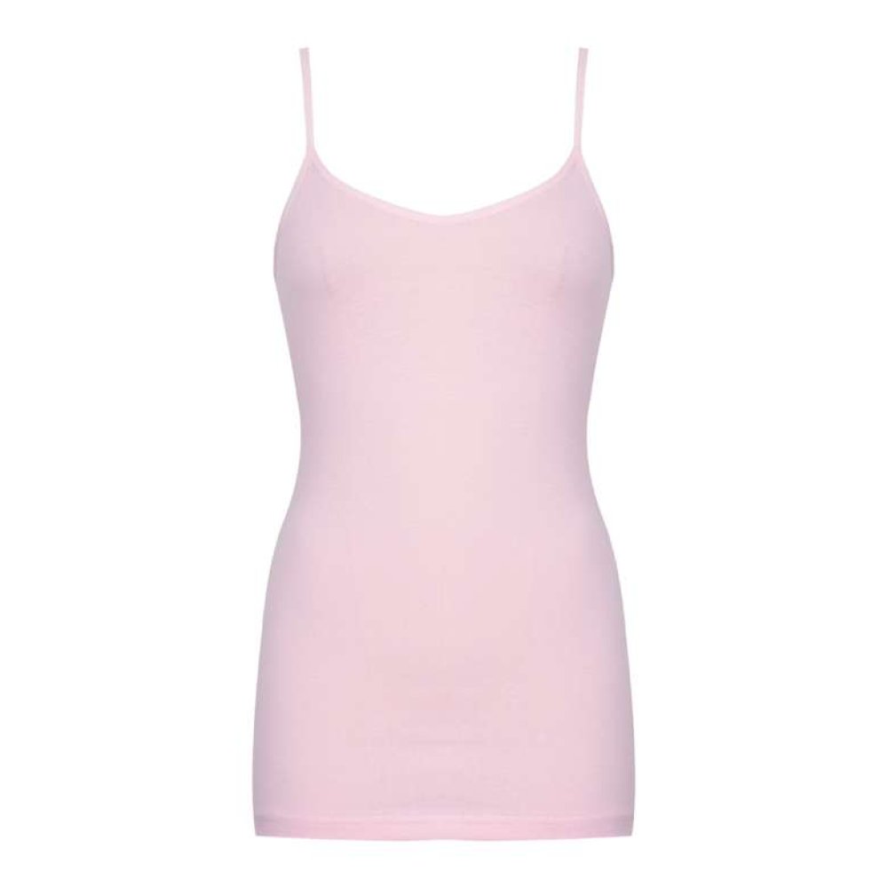 Silk & Blue Women's Strap Tank Top Pink