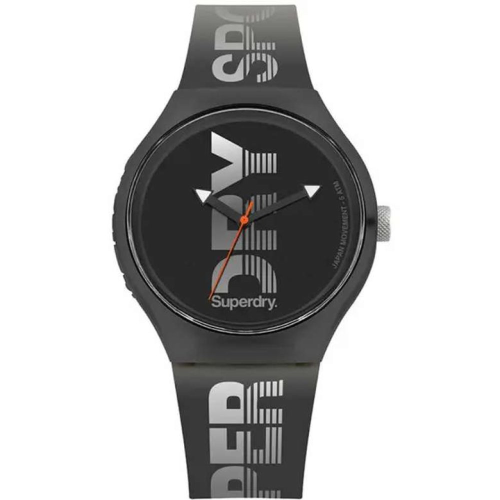 Superdry SYG189B Men's Wristwatch Black White