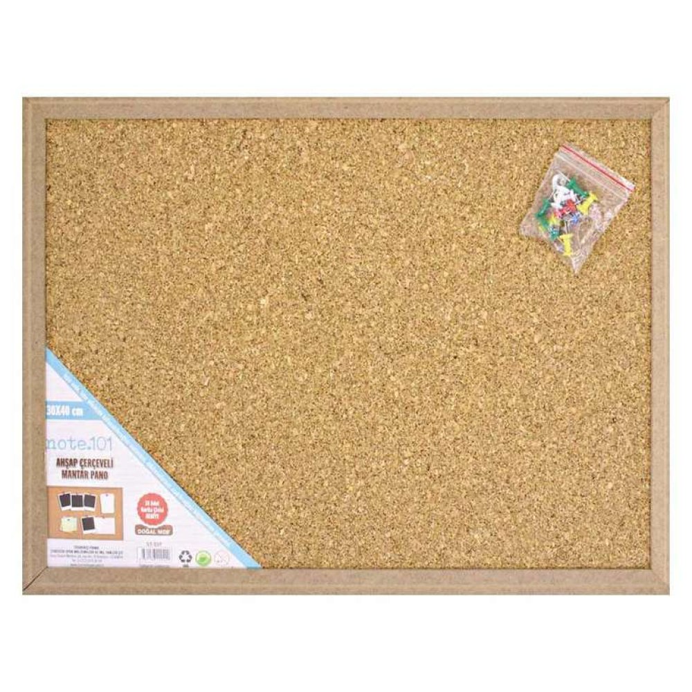 Note 101 Cork Board 30x40 Cm