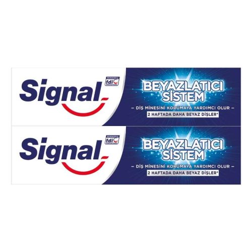 Signal Whitening System Toothpaste 2X75 ml