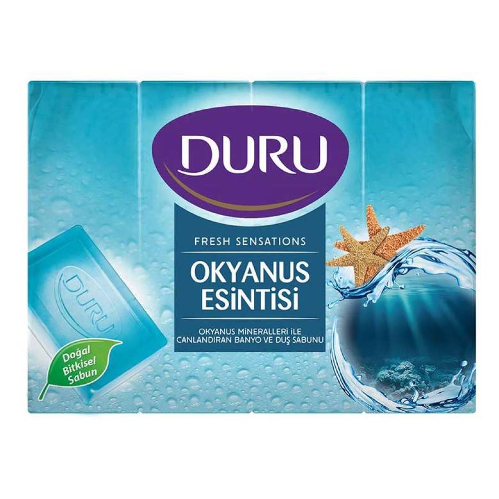 Duru Shower Soap Ocean Breeze 4X150 G Duru 600 G