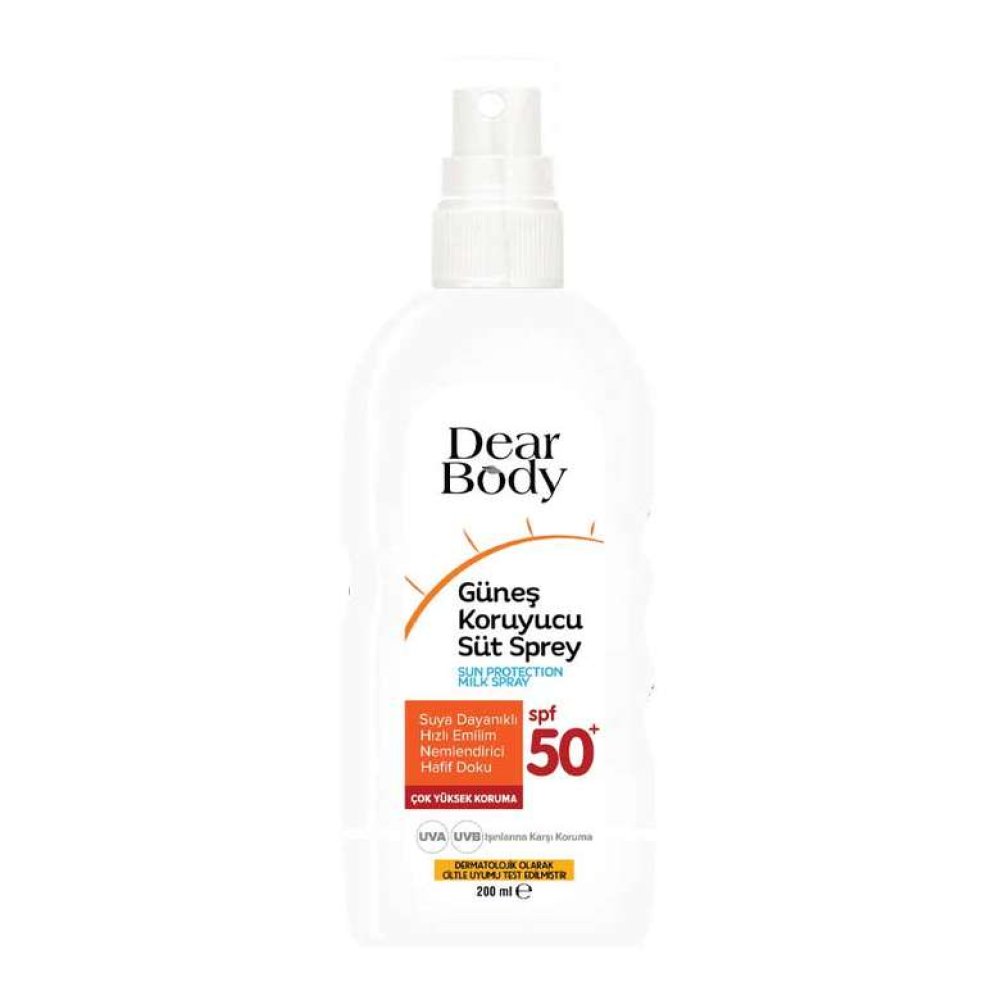 Dear Body Sunscreen SPF 50 Adult 200 Ml