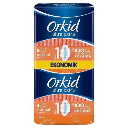 Orkid Sanitary Pad Ultra Normal 18 pcs