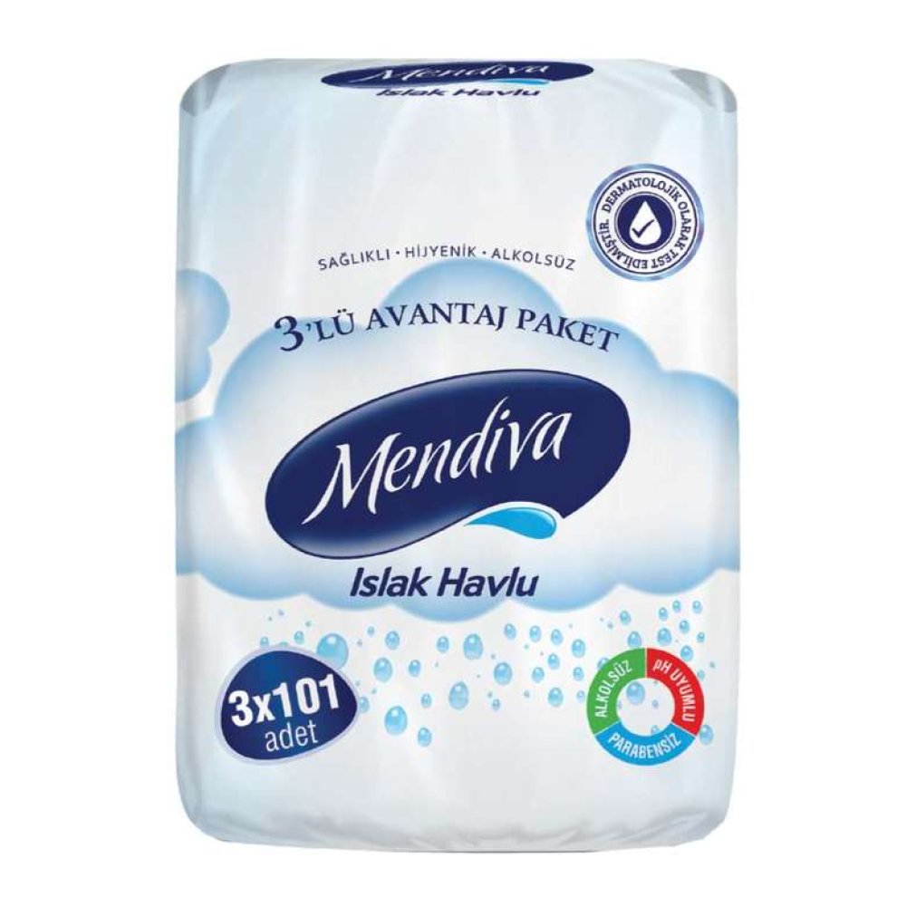 Mendiva Wet Towels 3X101
