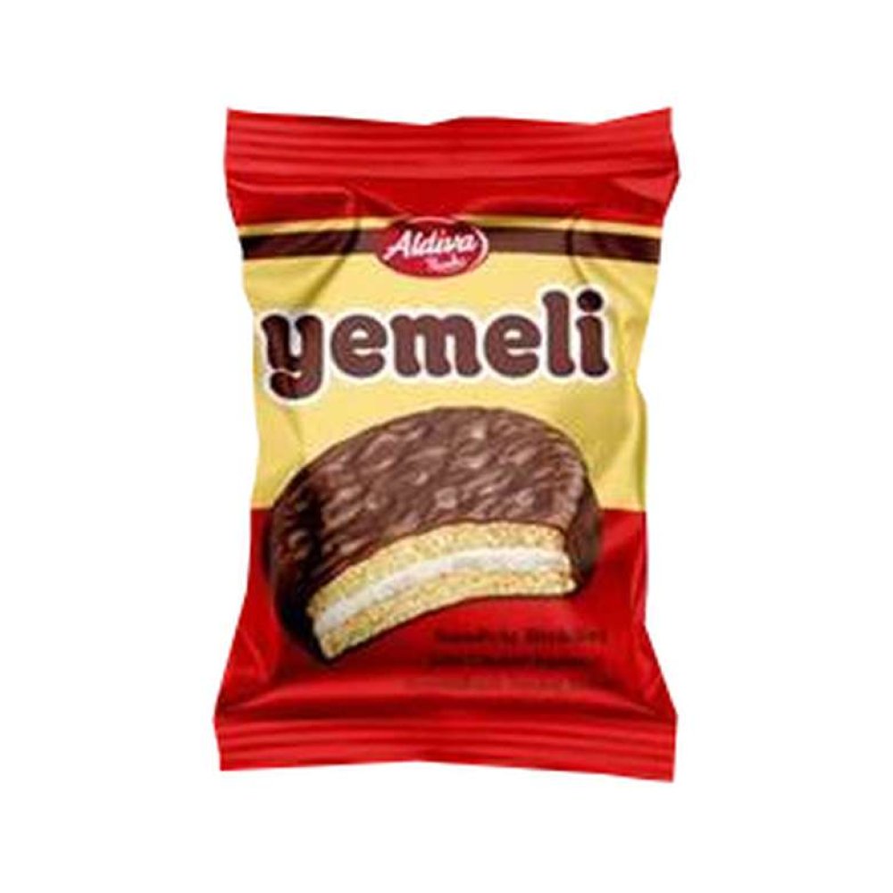 Aldiva Biscuits Chocolate Coated Marsmallow 8x30 G