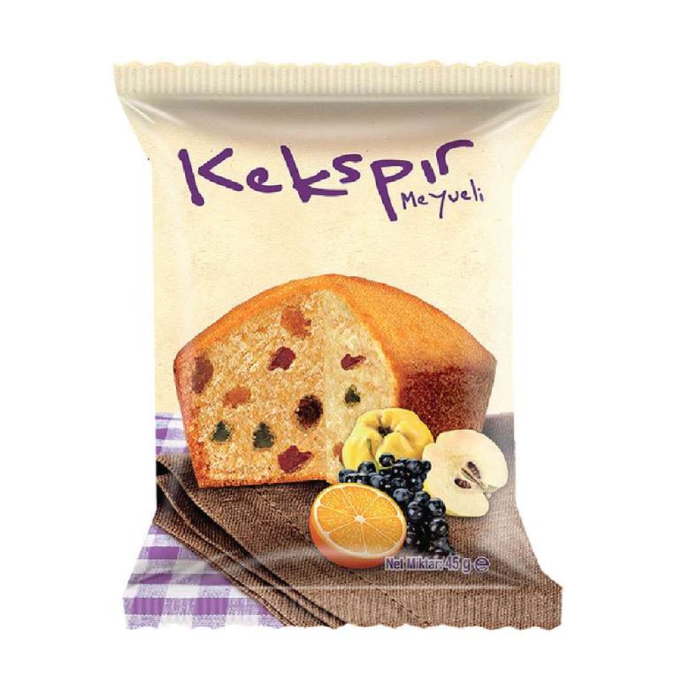 Kekspir Cake with Fruit 45 G