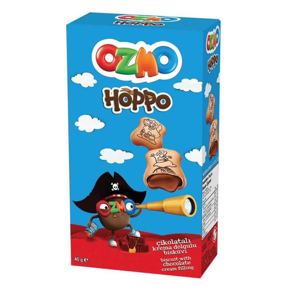 Ozmo Hoppo Biscuit Chocolate 40 G