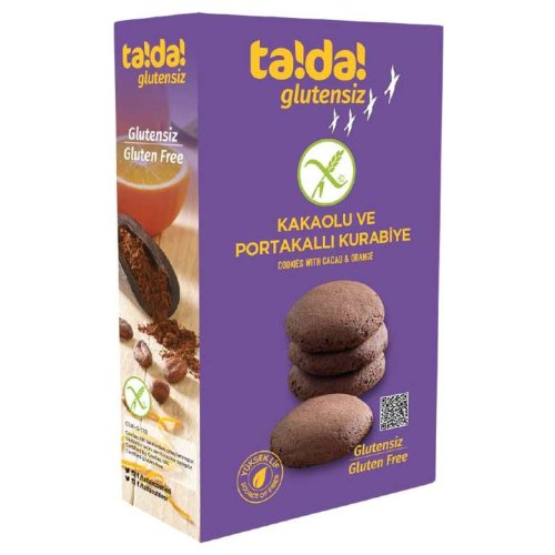 Tada Cookie Gluten Free Orange 100 G