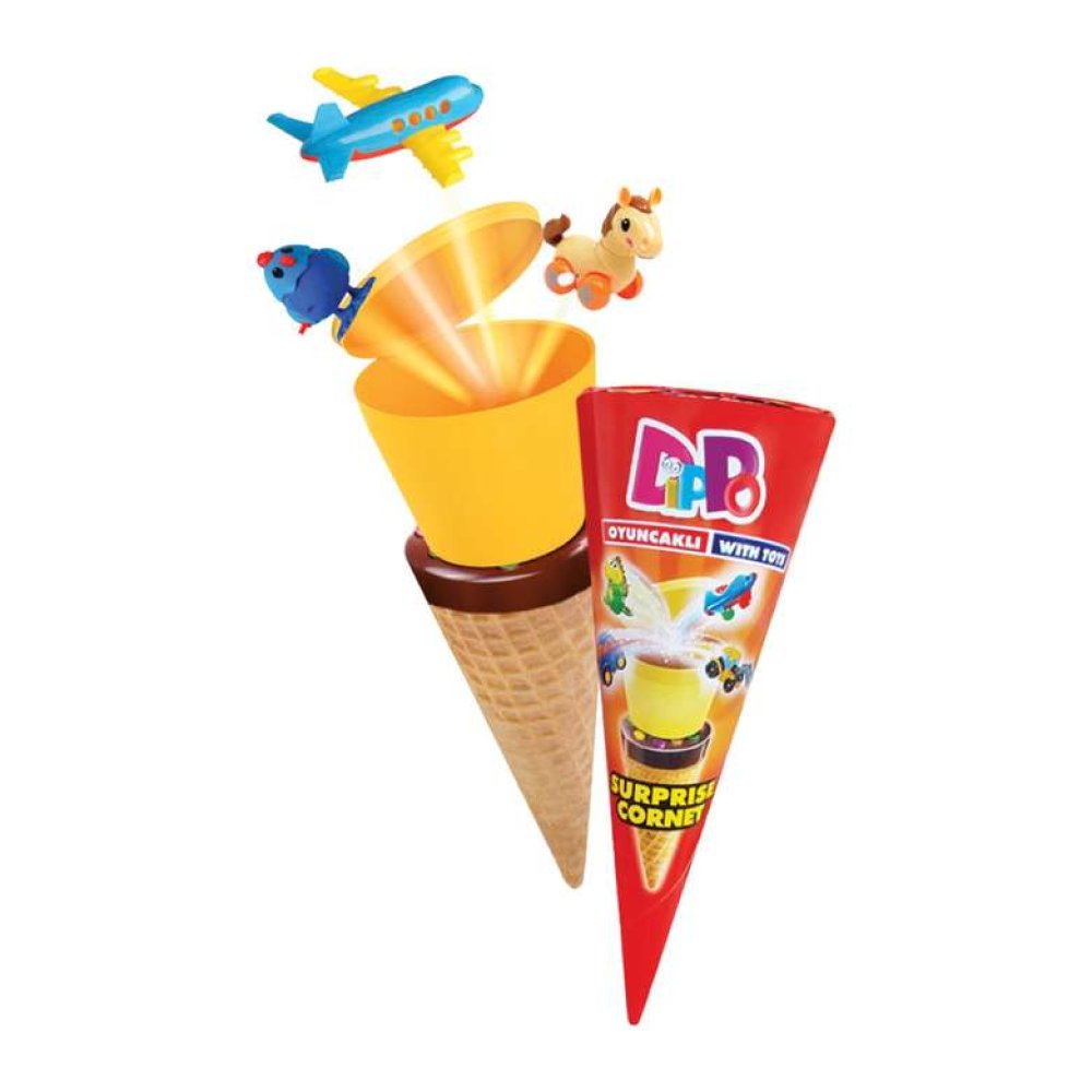 Dippo Surprise Cornet Chocolate 25 G