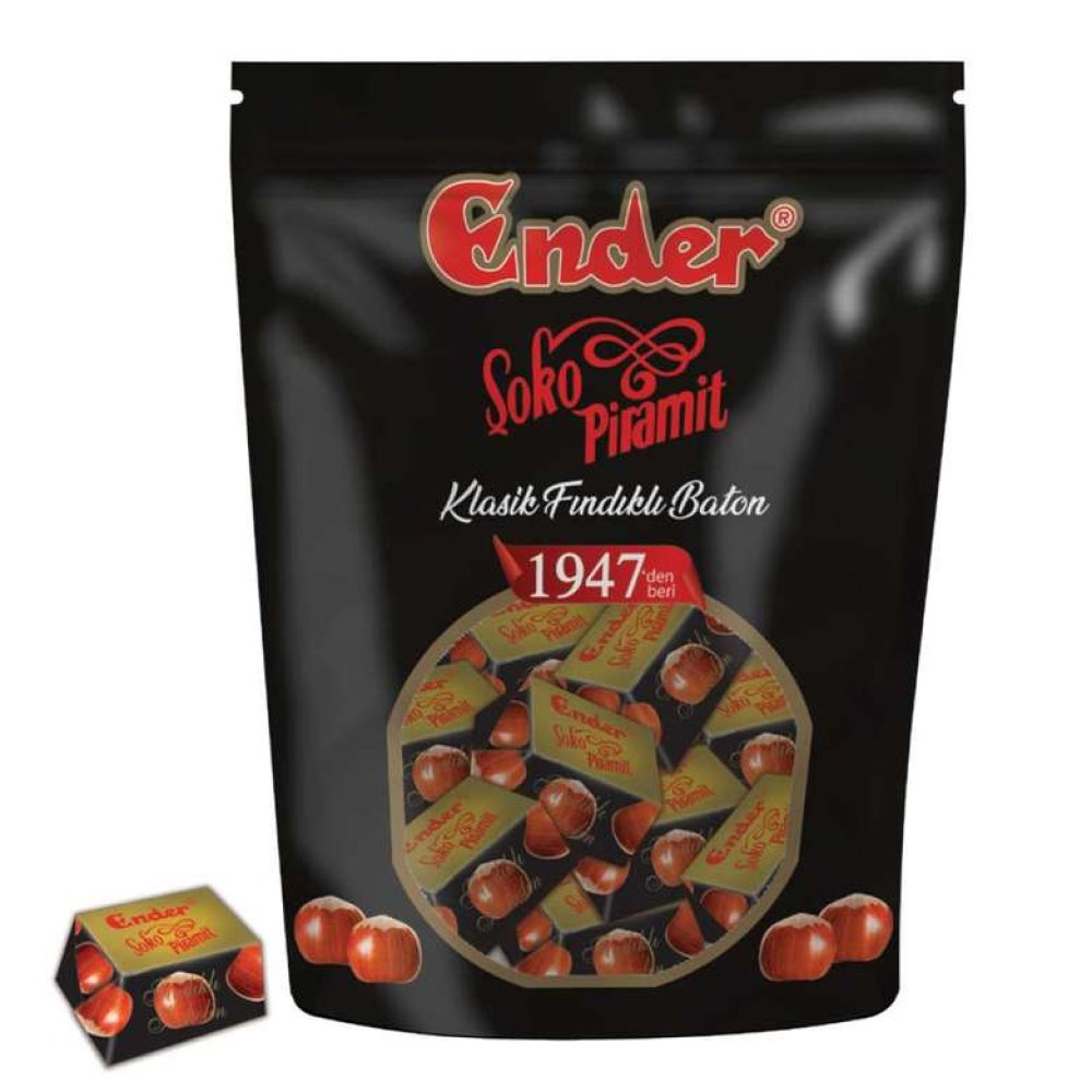 Ender Chocopyramid Chocolate with Hazelnut 350 G