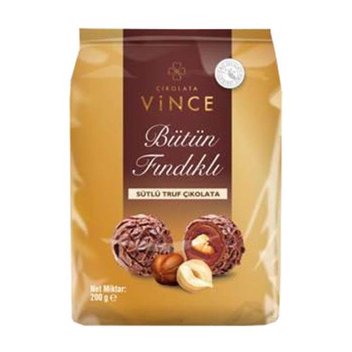 Vince Chocolate Truffle with Whole Hazelnut 200 g