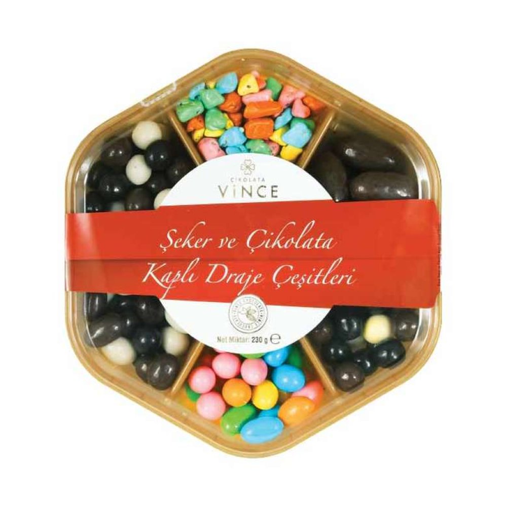 Vince Dragee Varieties Mixed 230 G
