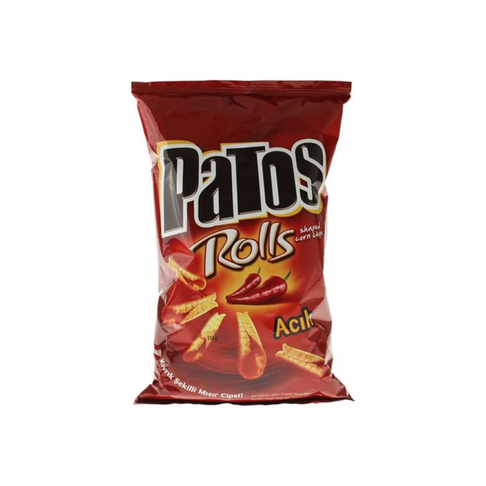 Patos Rolls Corn Chips 109 G