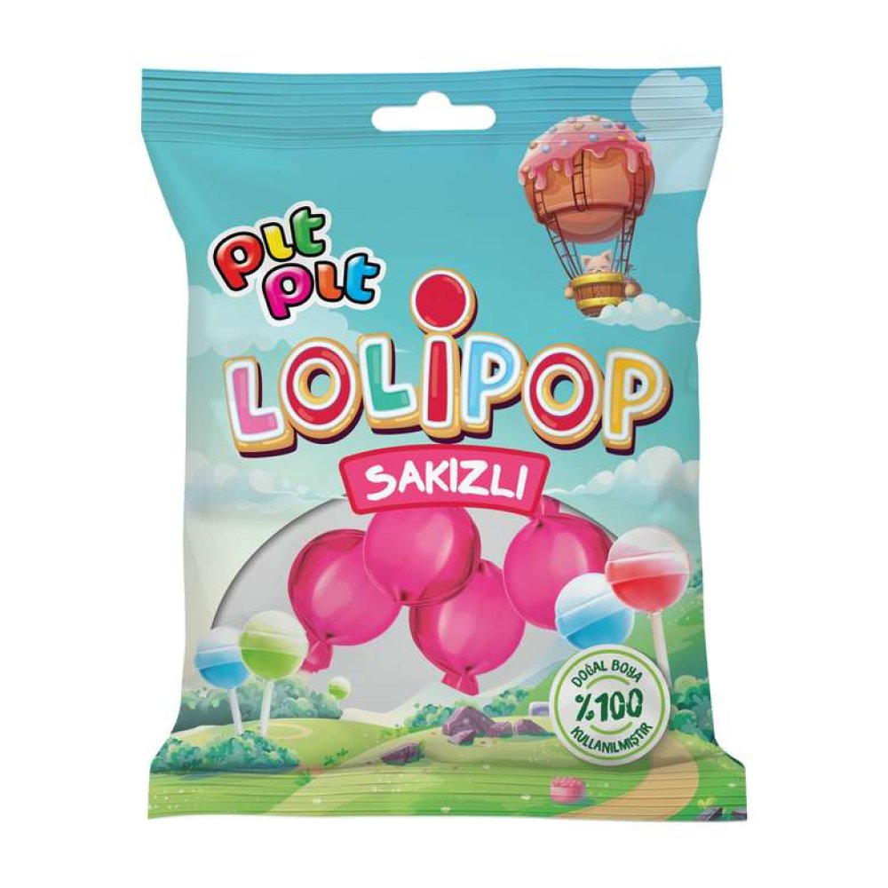 Pit Pit Candy Fruity Lollipop 6x18 G