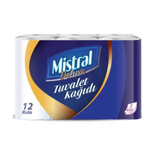Mistral Toilet Paper Three Ply 12 Pieces