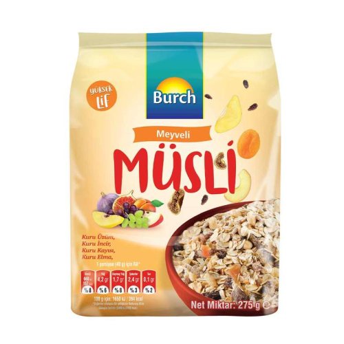 Muesli with Fruit 275 G Burch