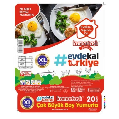 Eggs 20 XL 73 g