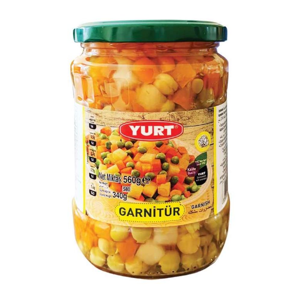 Yurt Canned Garnish 560 G