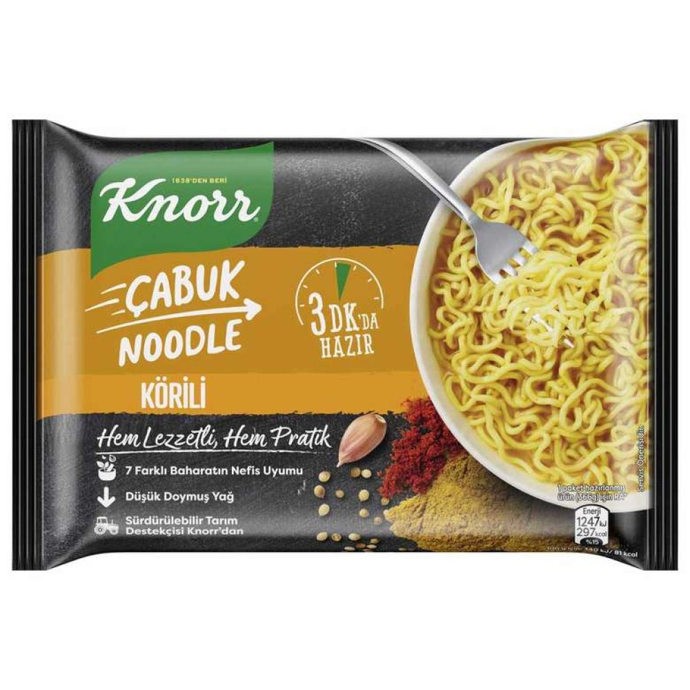 Knorr Noodle Package Curry 66 G
