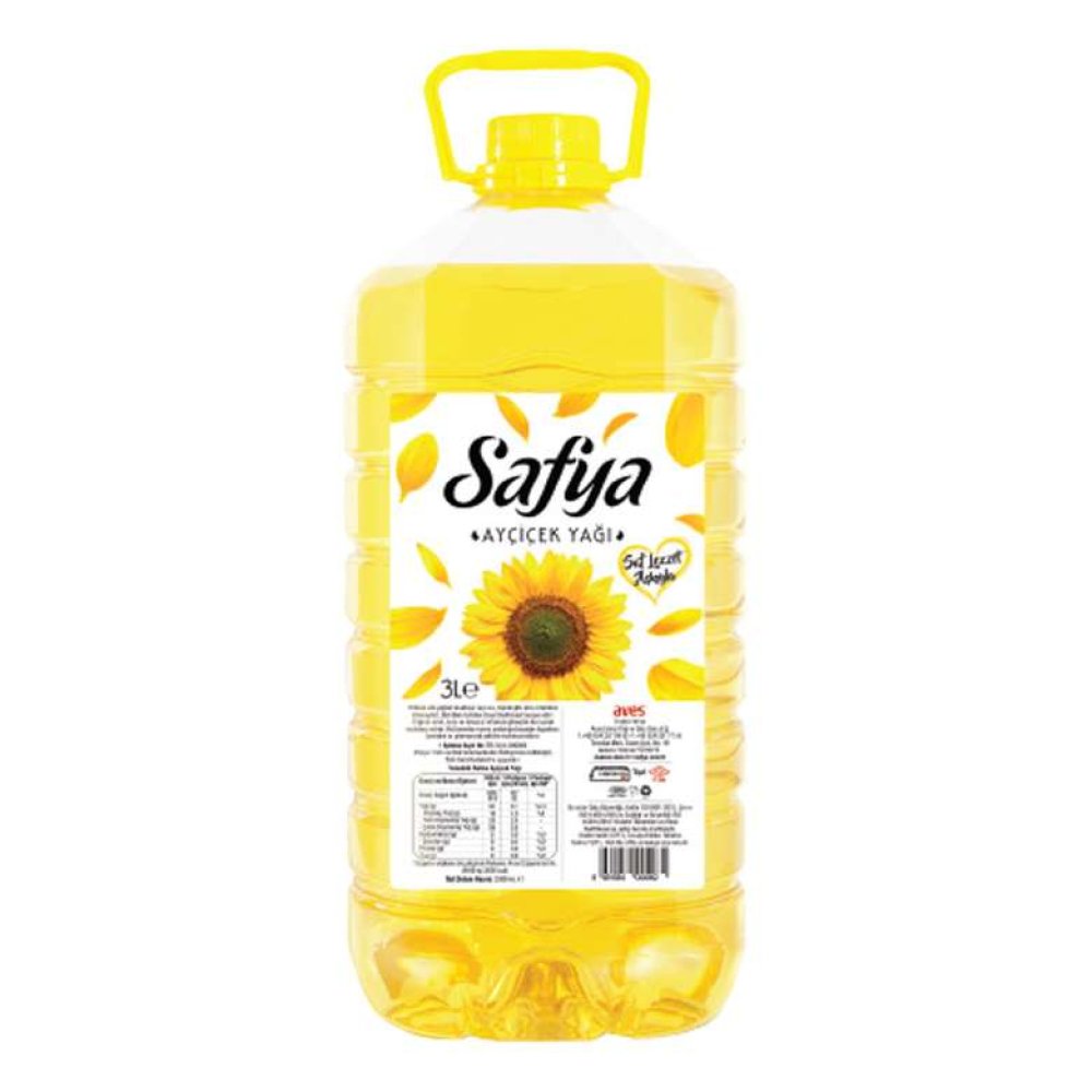 Safya Sunflower Oil 3 L