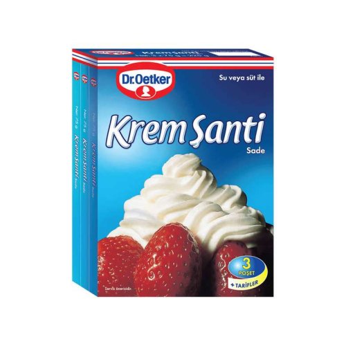 Dr.Oetker Whipped Cream 3X75 G