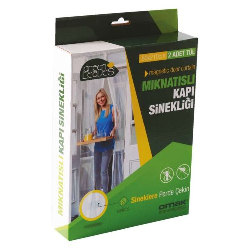Decobella Magnet Door Fly Screen 2x60x210 Cm