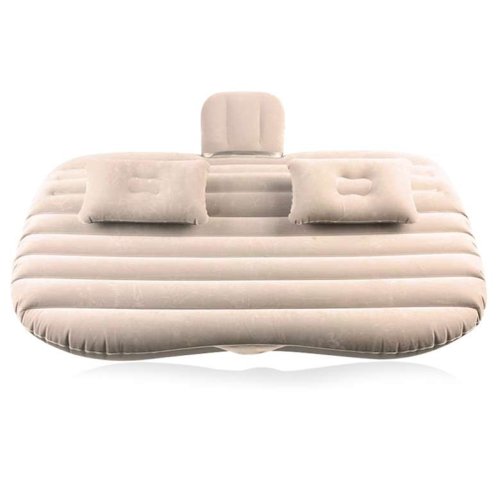 Inflatable Car Air Mattress - Cream
